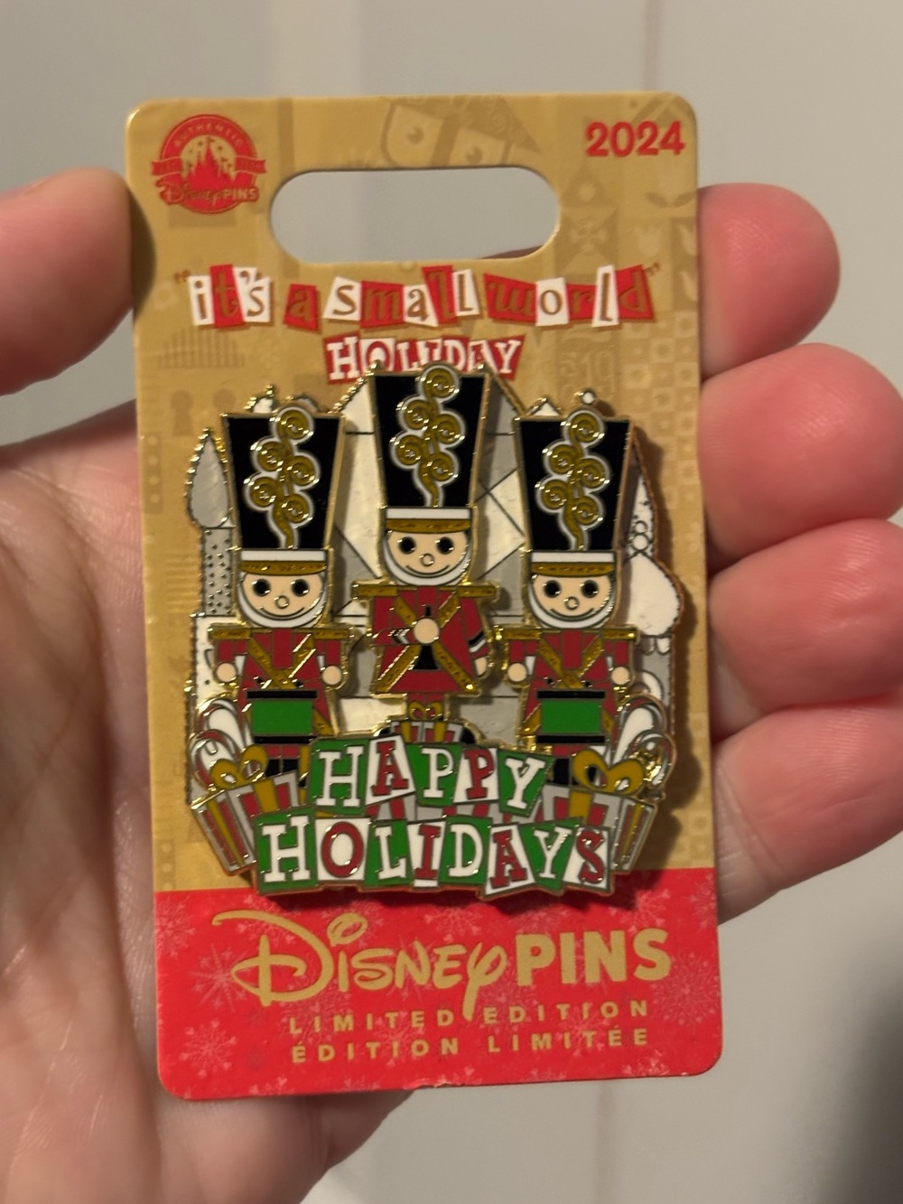 Disney - it’s a small world Holiday 2024 Pin